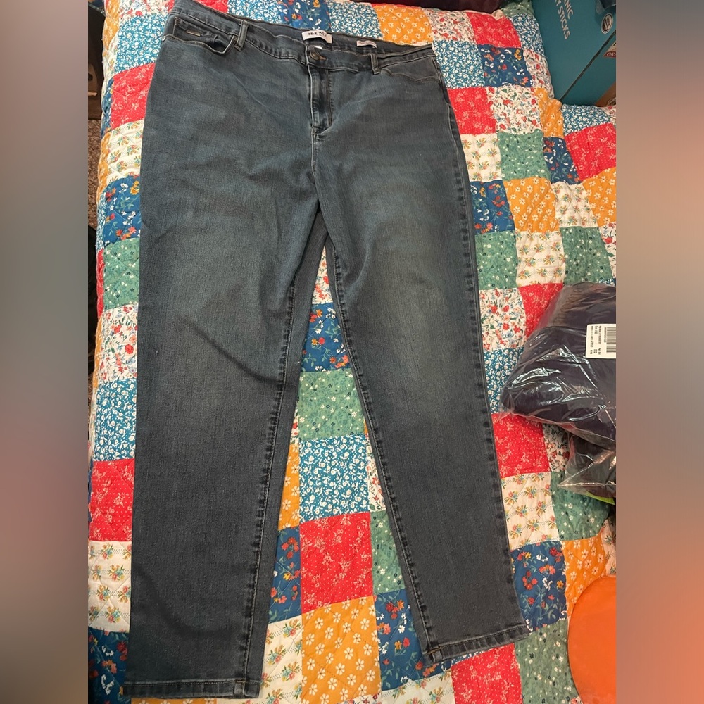 Nine West 16 Cigarette High Rise Skinny Jean